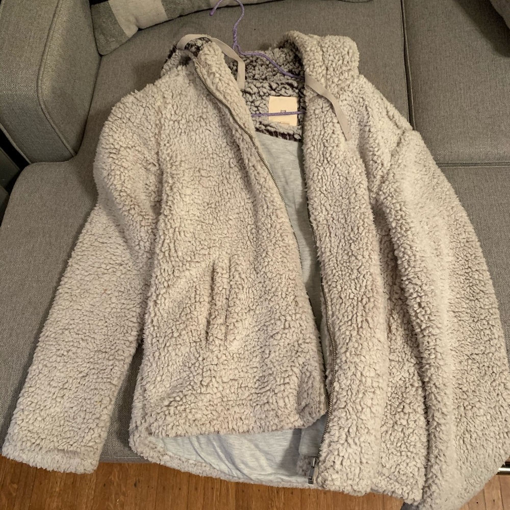 Sherpa style jacket